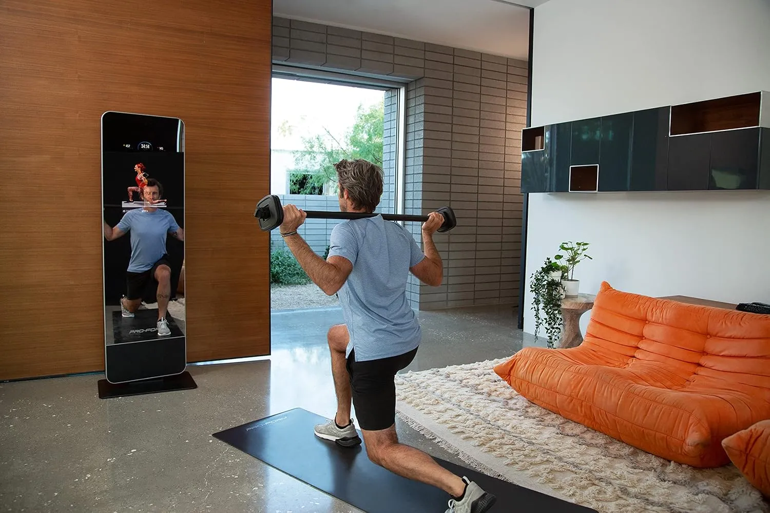ProForm VUE Touch Screen Workout Home Gym - display_model