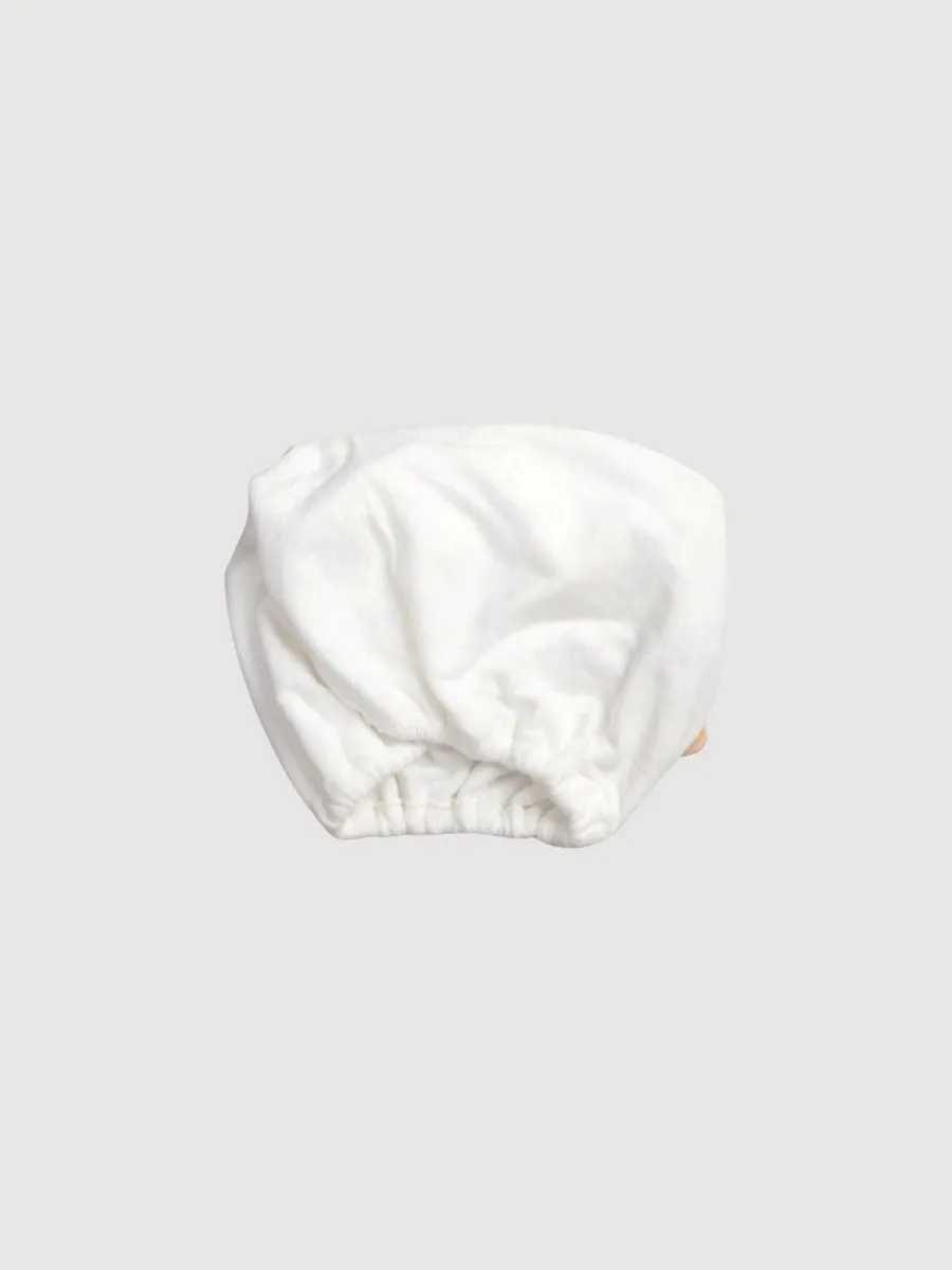 Quick Dry Hair Towel- Ivory