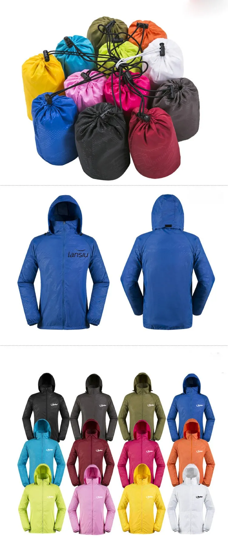 Quick-Dry Jacket With Hood