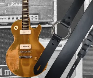 "Bad Company" Leather Guitar Strap