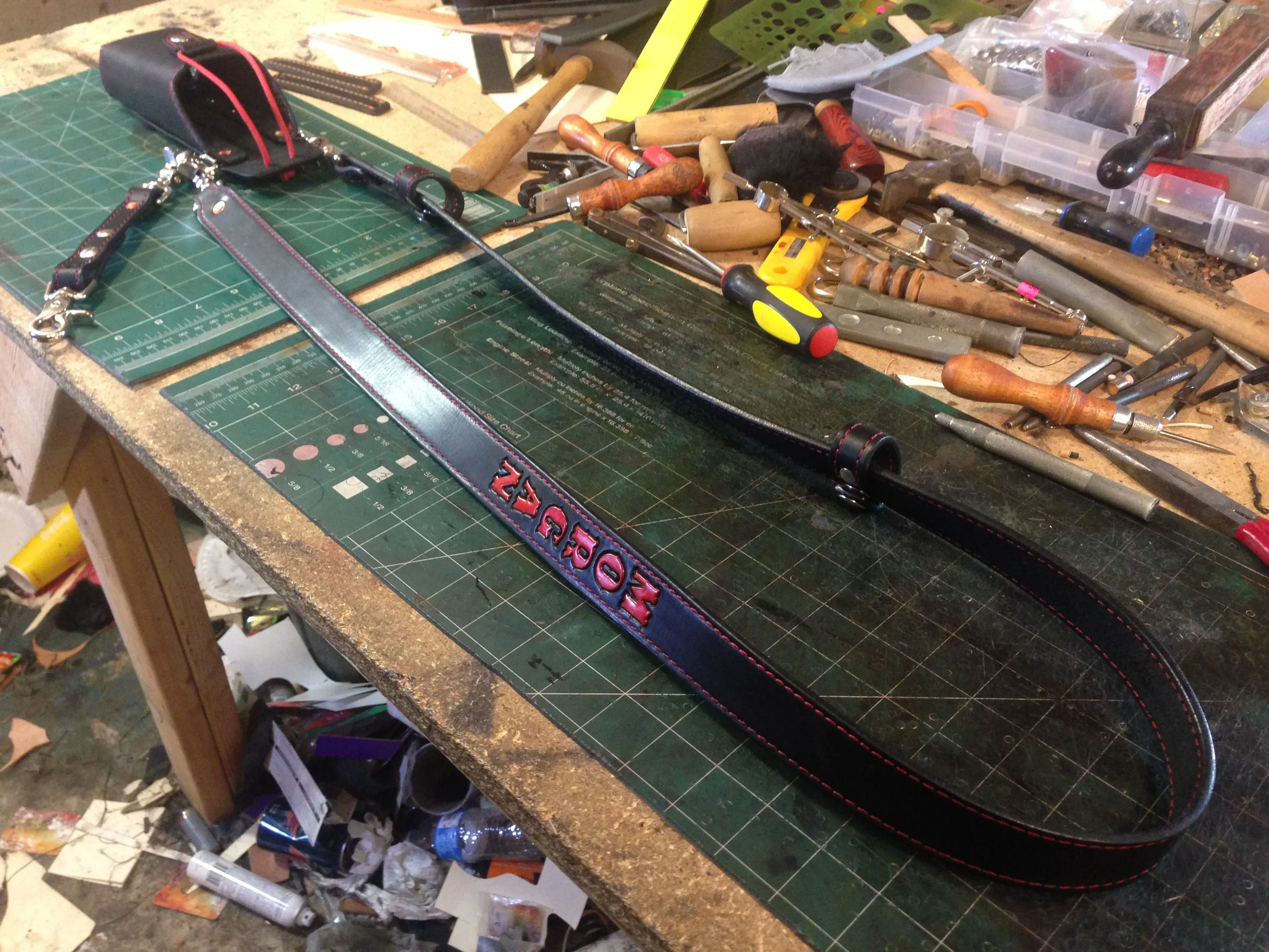 Radio Strap Fitted Leather