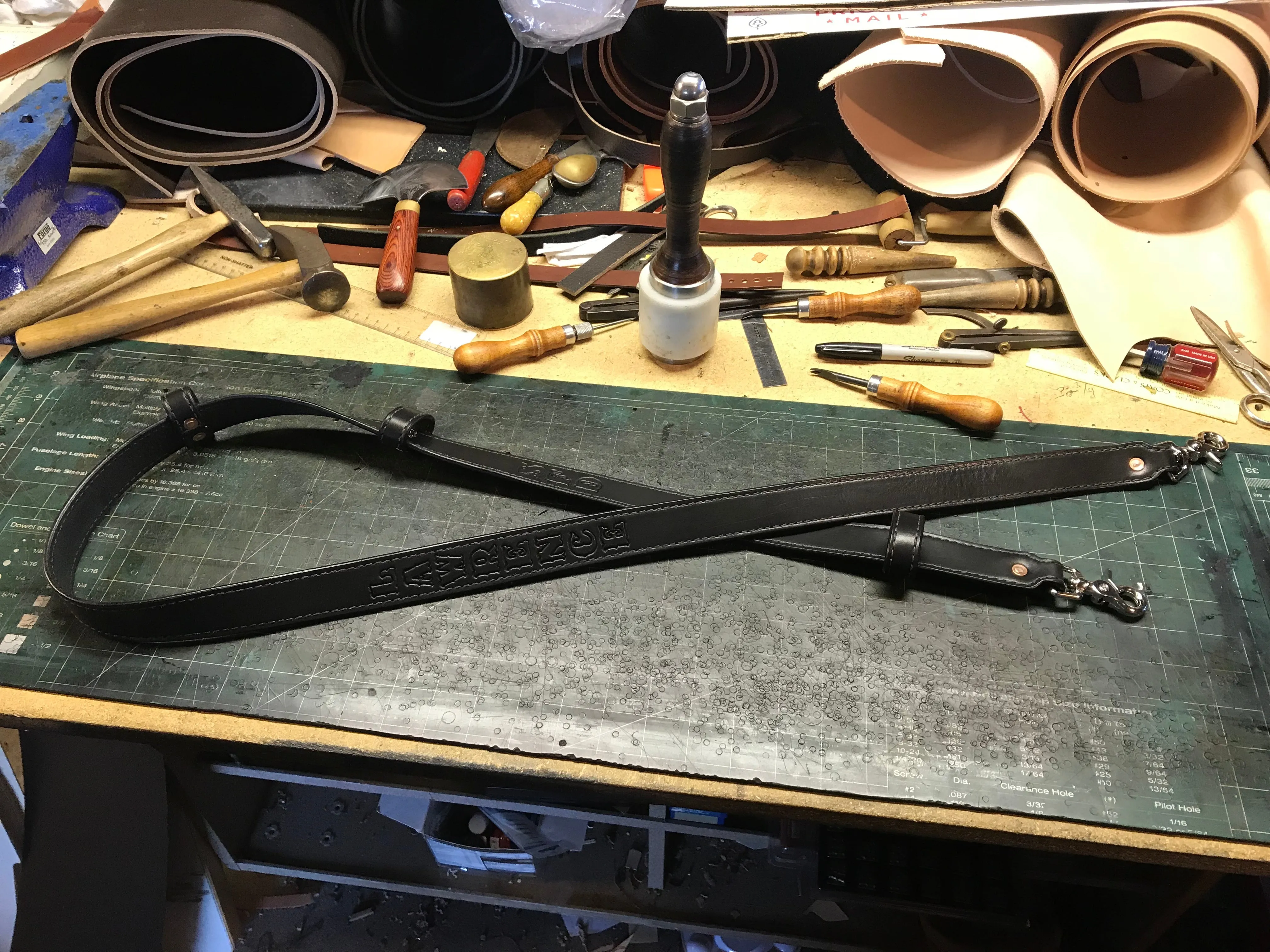 Radio Strap Fitted Leather