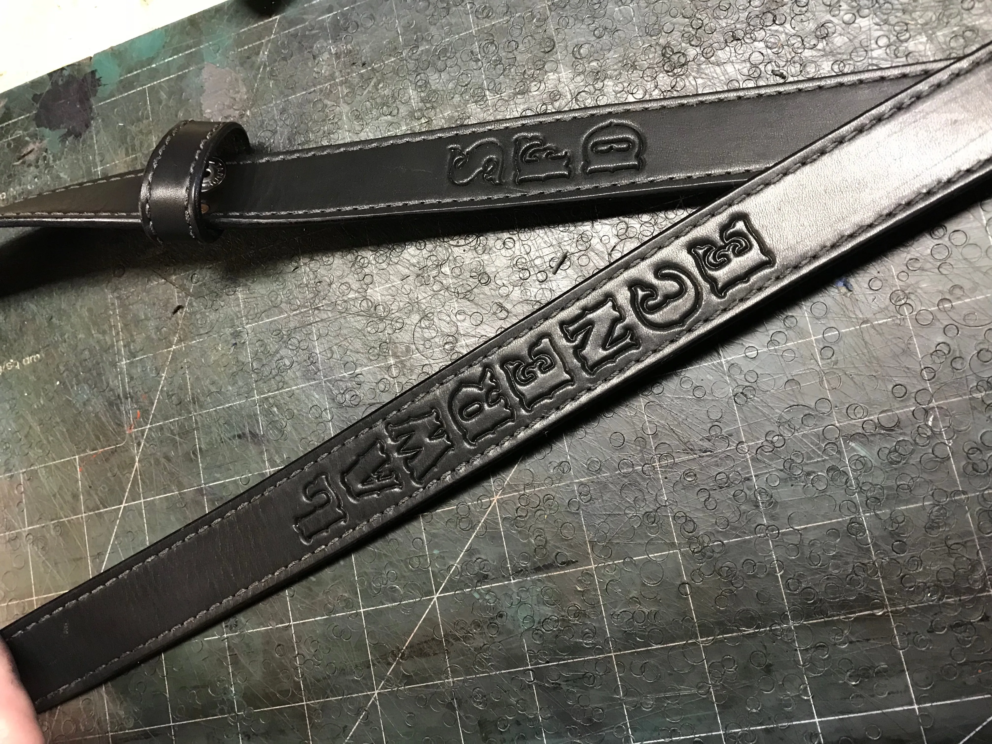 Radio Strap Fitted Leather