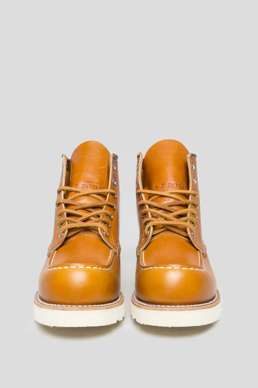 RED WING 6" CLASSIC MOC GOLD RUSSET