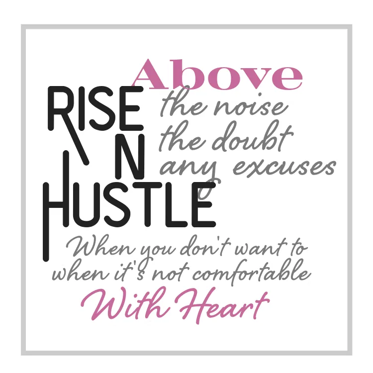 Rise N Hustle Shorts - Pretty Hunter