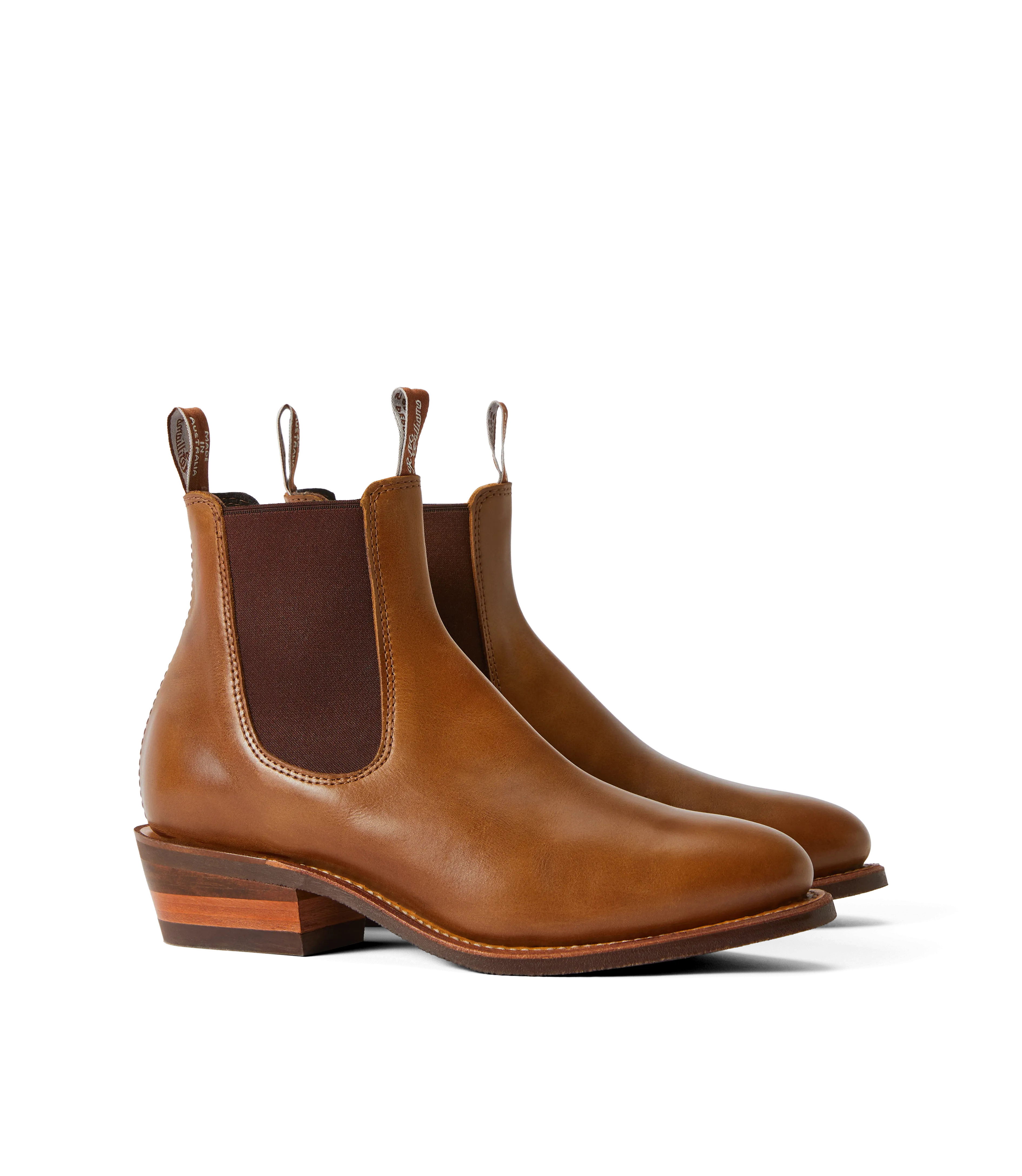 R.M. Williams Comfort Lady Yearling Boot - E Fit - Caramel