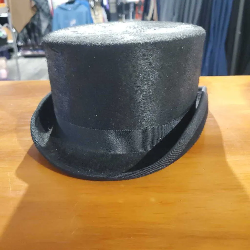 Roni Black Top Hat 6 1/2