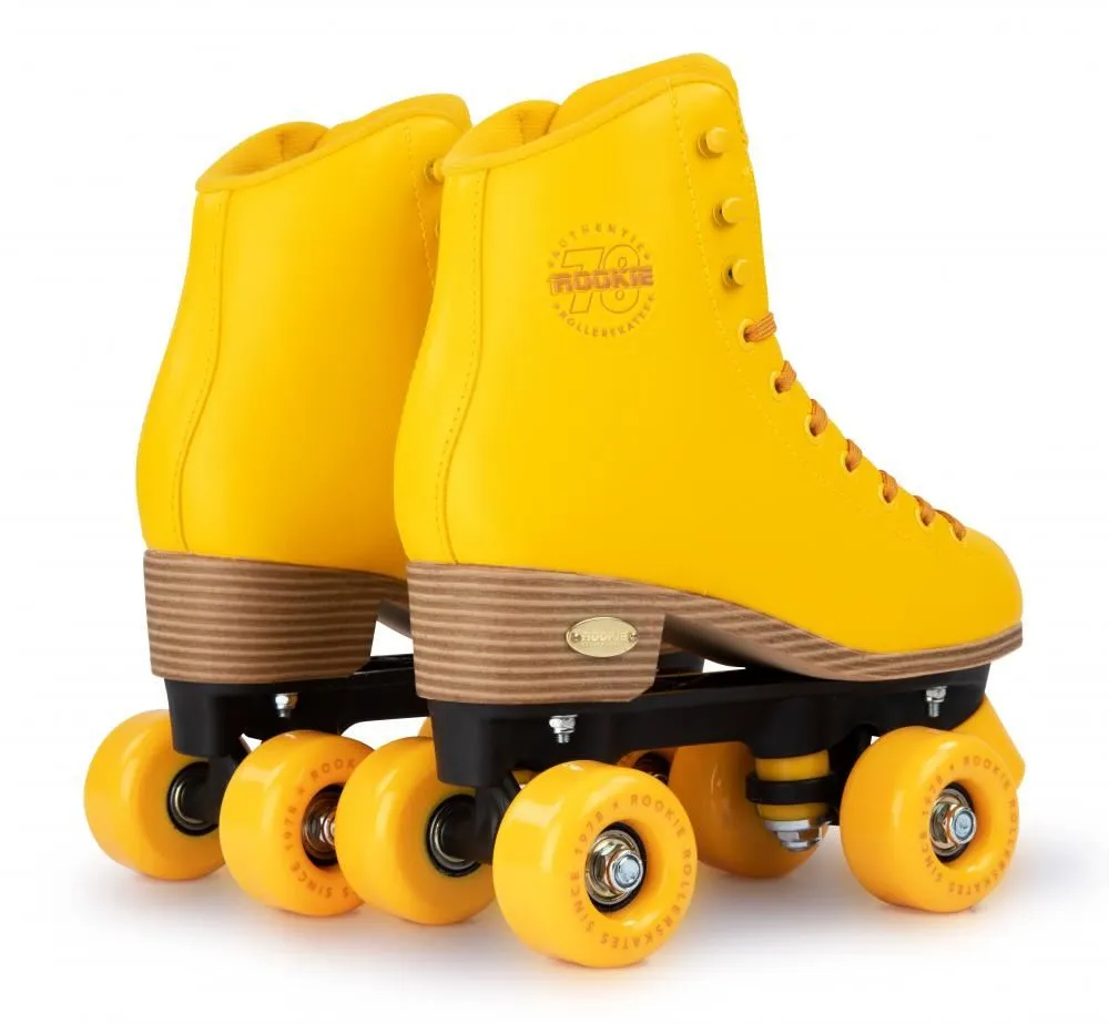 Rookie Quad Skate Rollerskates Classic 78 - Yellow