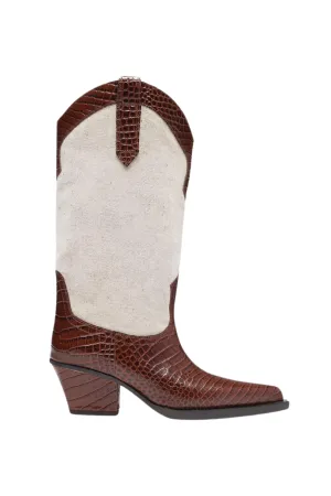 Rosario Boot | Brown/Natural