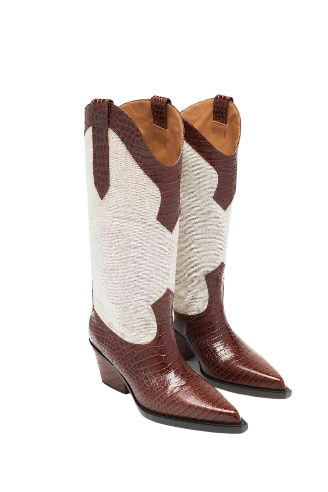 Rosario Boot | Brown/Natural