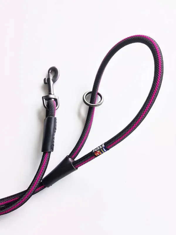 Rukka Pets Grip Round Lead Pink
