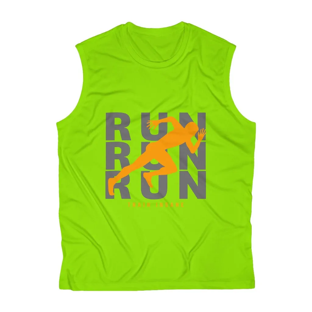 Run Run Run Train Insane - Men's Sleeveless Performance Tee