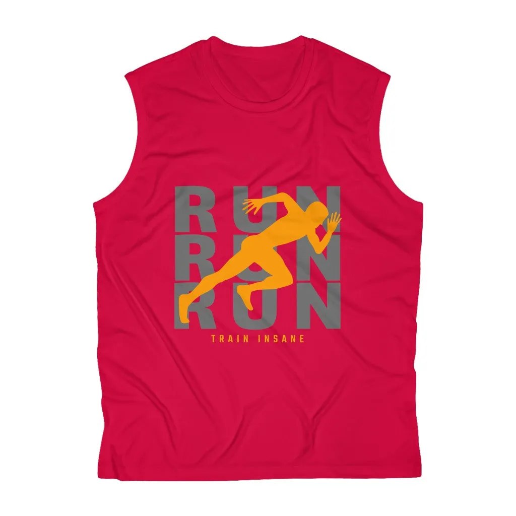 Run Run Run Train Insane - Men's Sleeveless Performance Tee