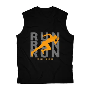Run Run Run Train Insane - Men's Sleeveless Performance Tee
