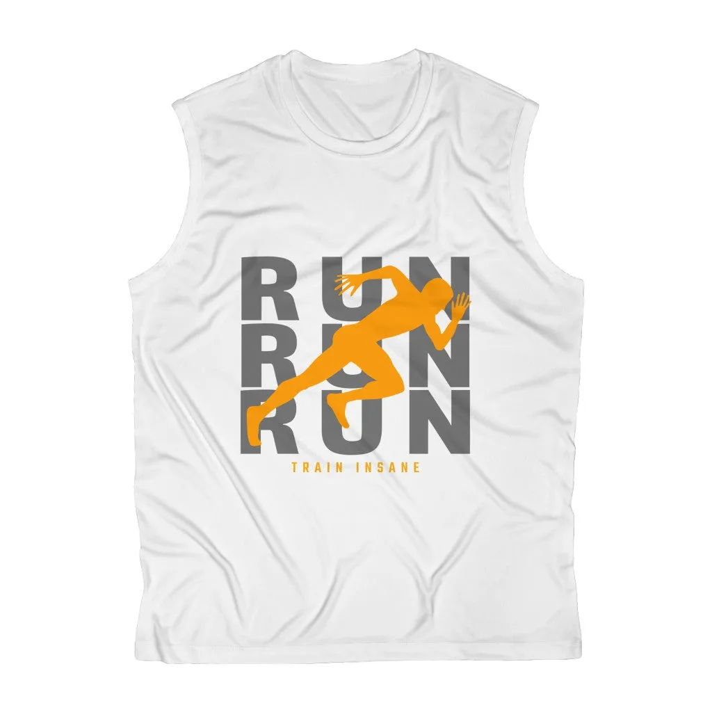 Run Run Run Train Insane - Men's Sleeveless Performance Tee