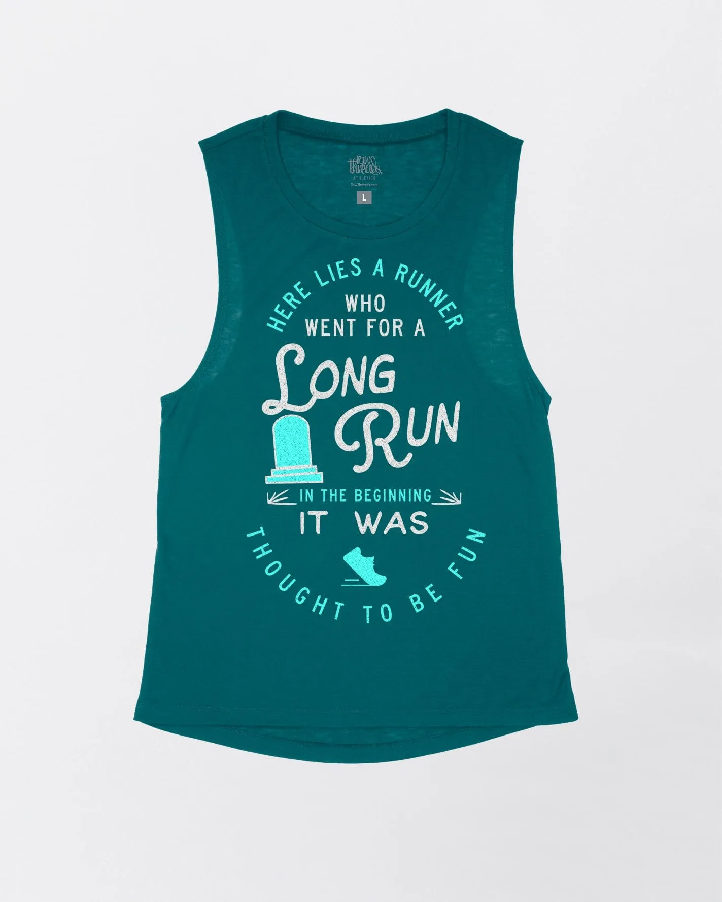 Running Long Run Moroccan Flowy Tank