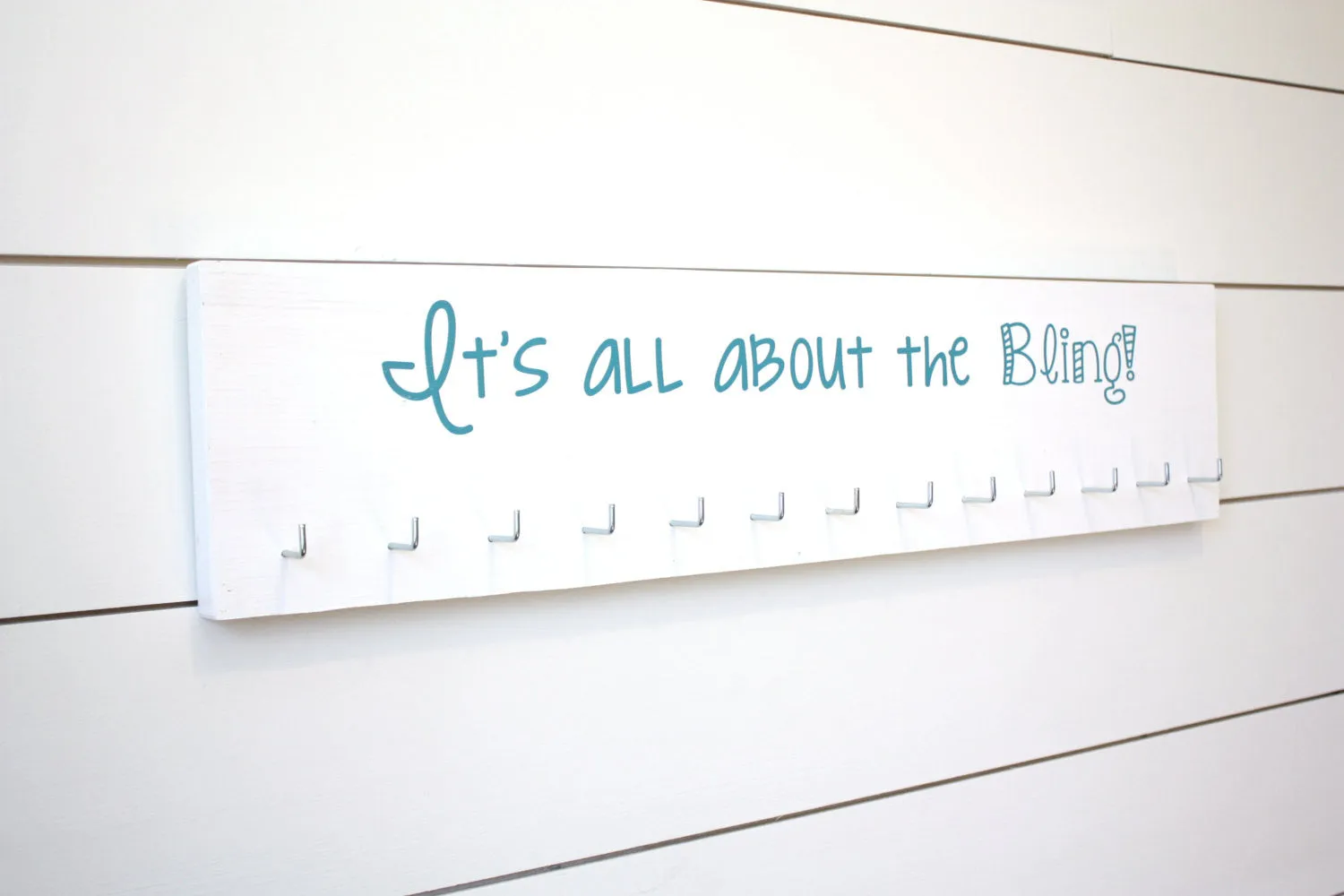 Running Medal Holder - It's all about the Bling! - Large