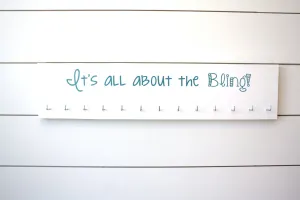 Running Medal Holder - It's all about the Bling! - Large