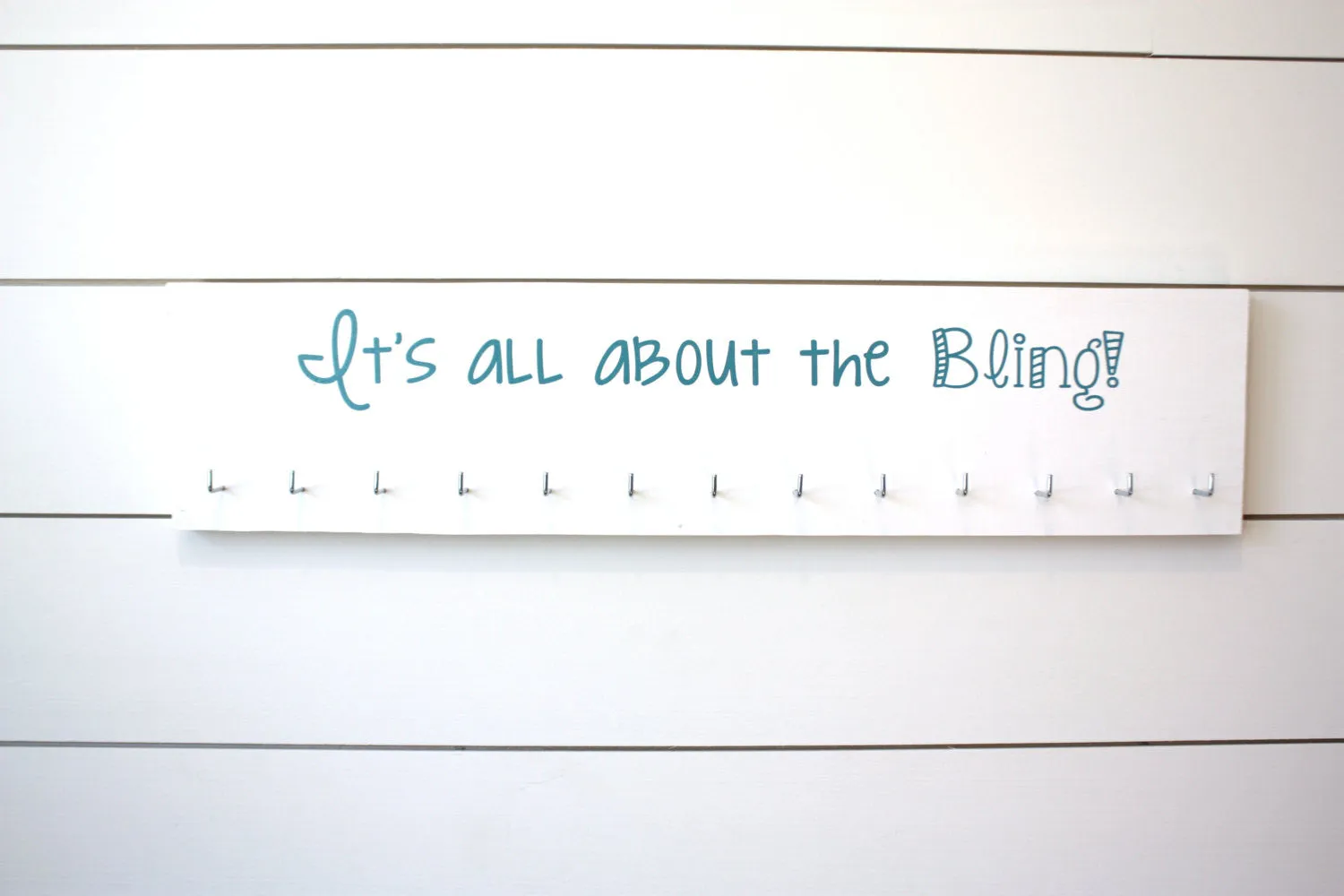 Running Medal Holder - It's all about the Bling! - Large