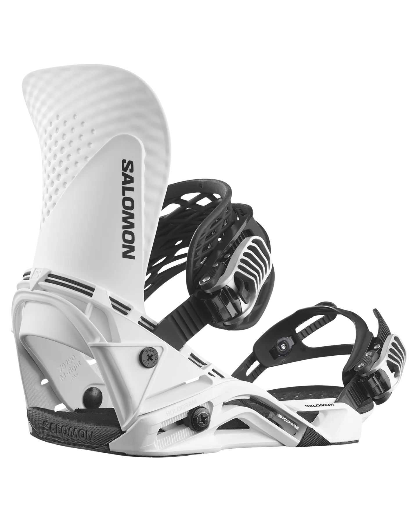 Salomon Hologram Snowboard Bindings - White - 2024