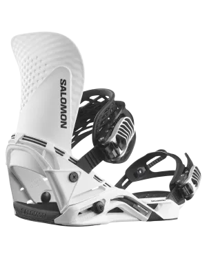 Salomon Hologram Snowboard Bindings - White - 2024