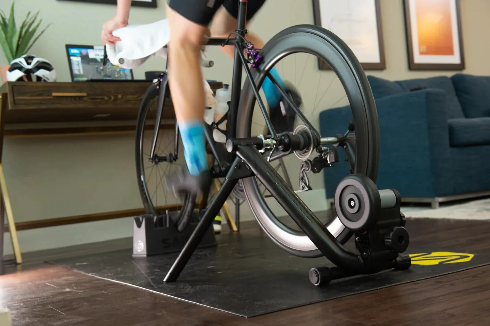 Saris Basic Mag Bike Trainer - Black