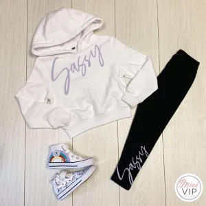 Sassy Crop Hoodie & Leggings Set