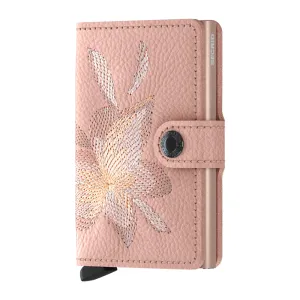 Secrid Mini Wallet - Stitch Magnolia Rose