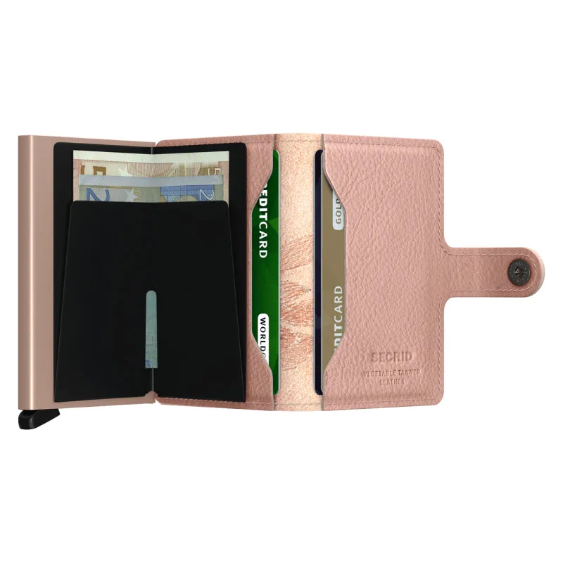 Secrid Mini Wallet - Stitch Magnolia Rose