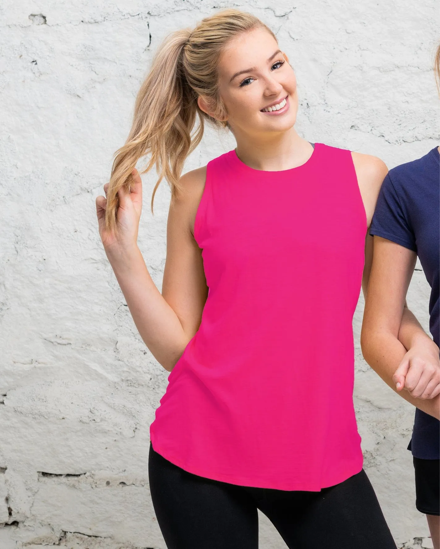 Shocking Pink Core Tank