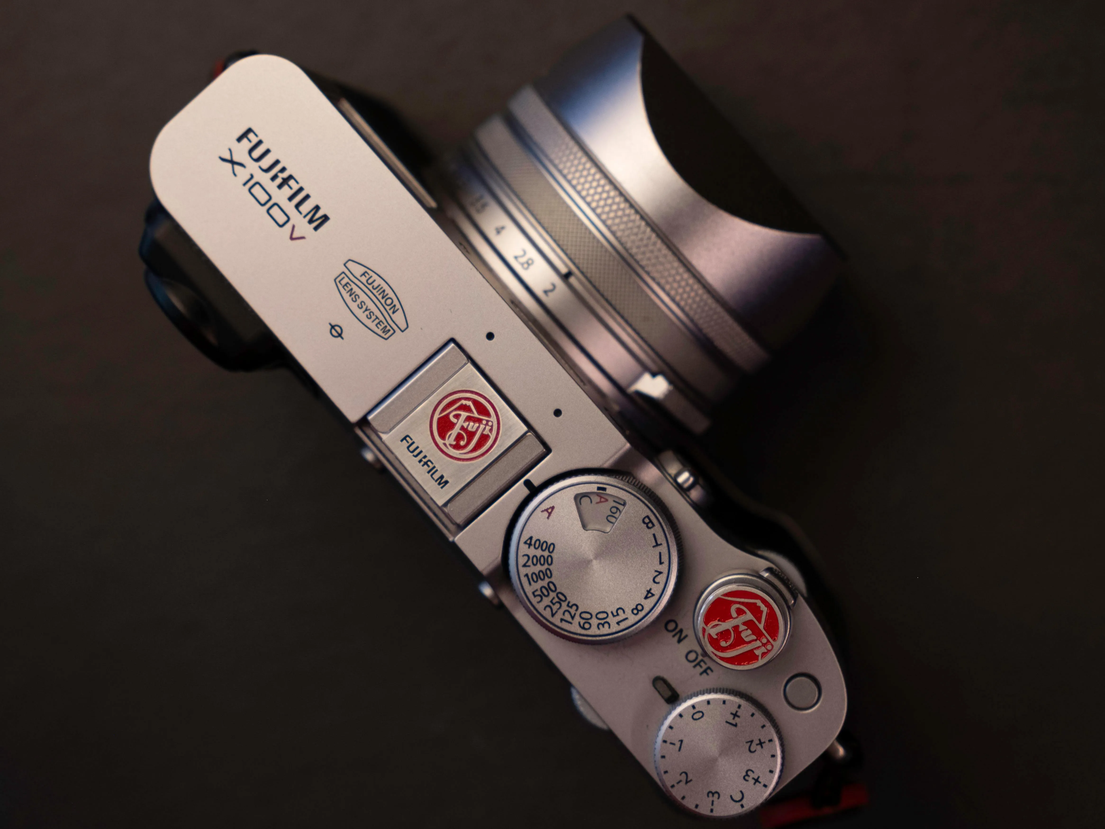 Silver Red Fuji Soft Release Button