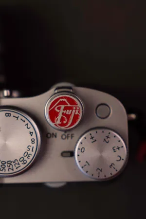 Silver Red Fuji Soft Release Button