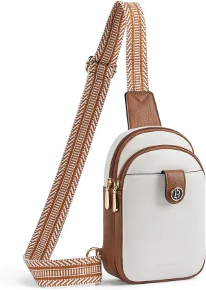 Small Trendy Leather Crossbody Sling Bag for Women