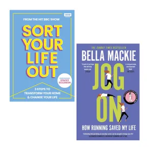 SORT YOUR LIFE OUT (HB) & JOG ON: How Running Saved My Life  2 Books Set