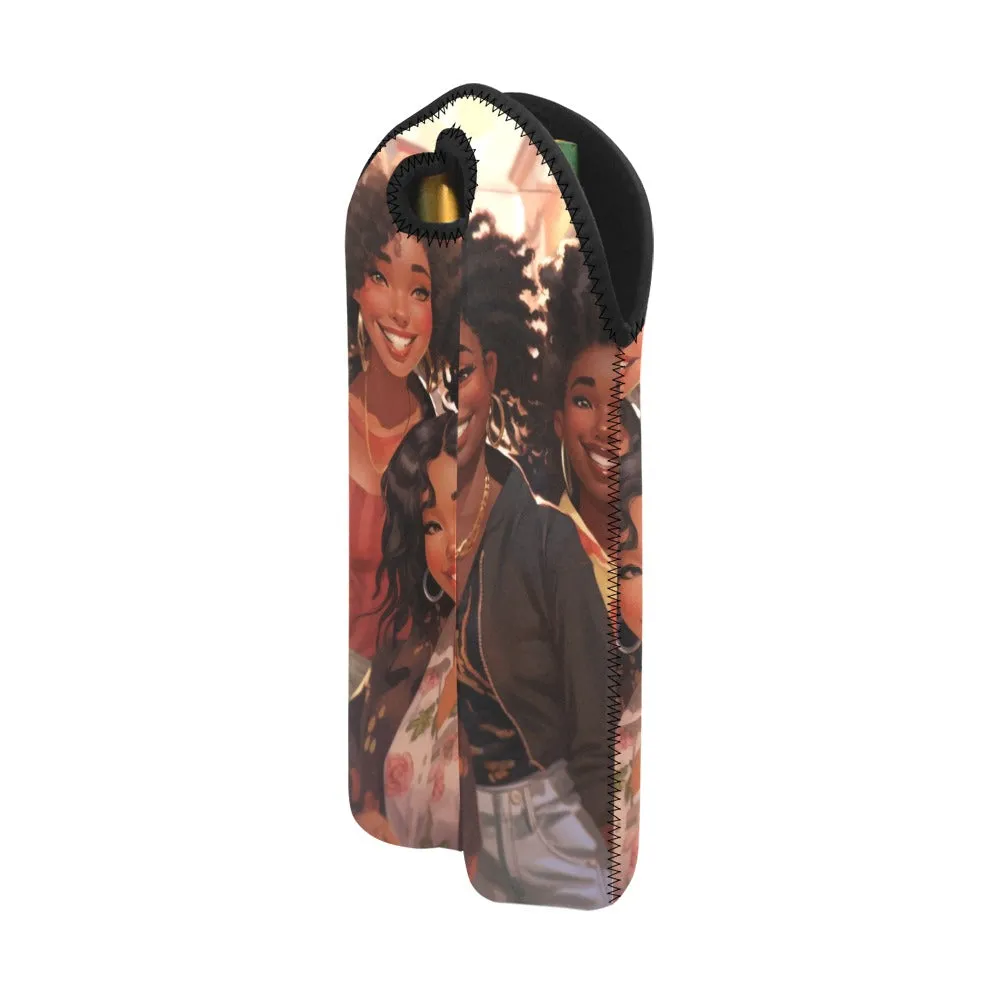 Spillin Tea 2-Bottle Neoprene Wine Bag