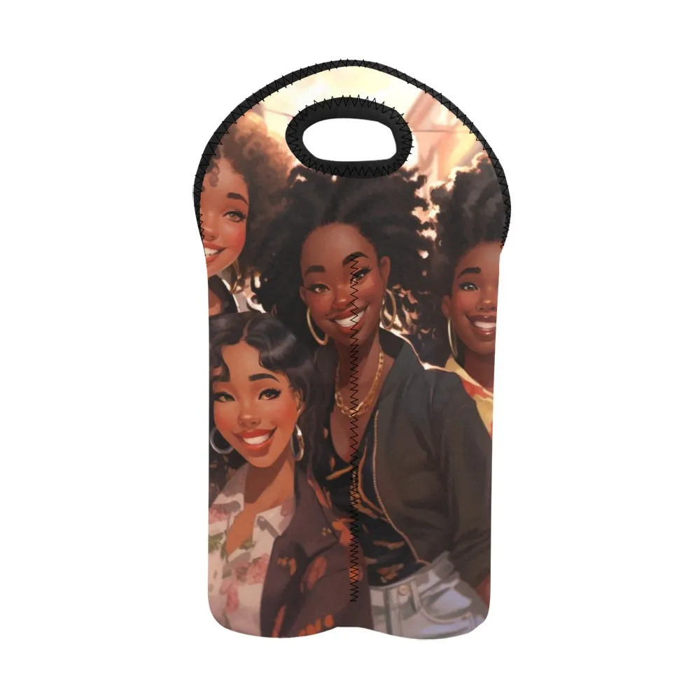 Spillin Tea 2-Bottle Neoprene Wine Bag