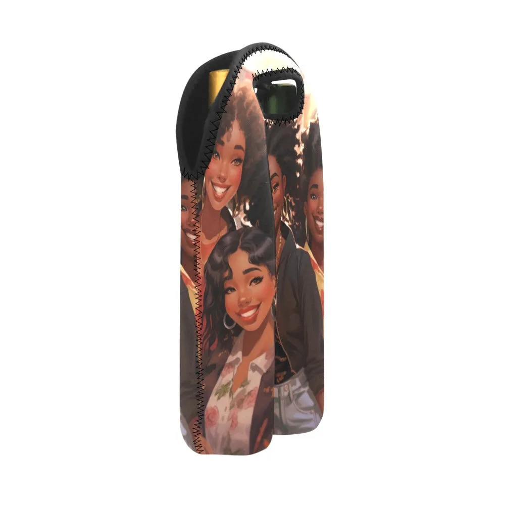 Spillin Tea 2-Bottle Neoprene Wine Bag