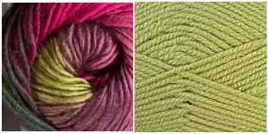SPRING GREEN   CALLA LILY (100% Acrylic) - Embossed Natura Hat KIT