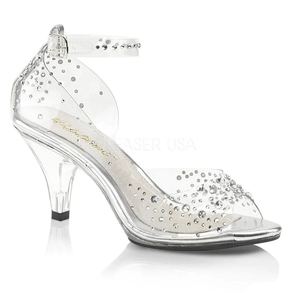 SS-BELLE-330RS Sandal | Clear Vinyl