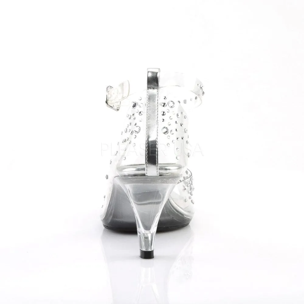 SS-BELLE-330RS Sandal | Clear Vinyl