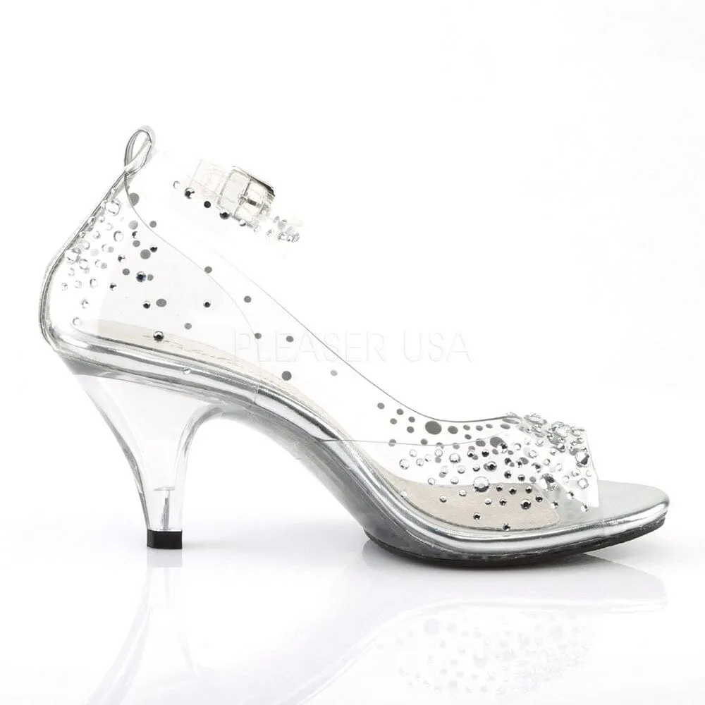SS-BELLE-330RS Sandal | Clear Vinyl