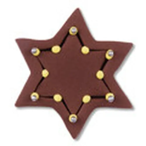 Star Cookie Cutter with inner Star Embossed Detail 9cm