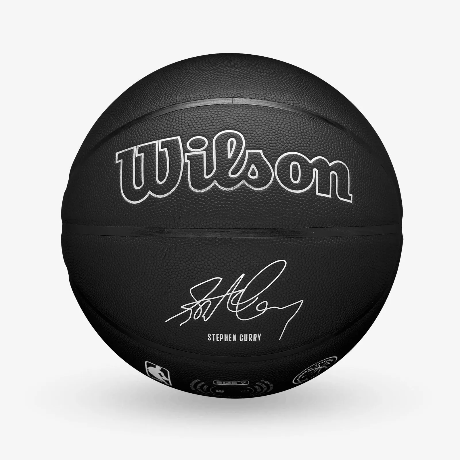 Stephen Curry NBA Player Evergreen Basketball - Black - Size 7