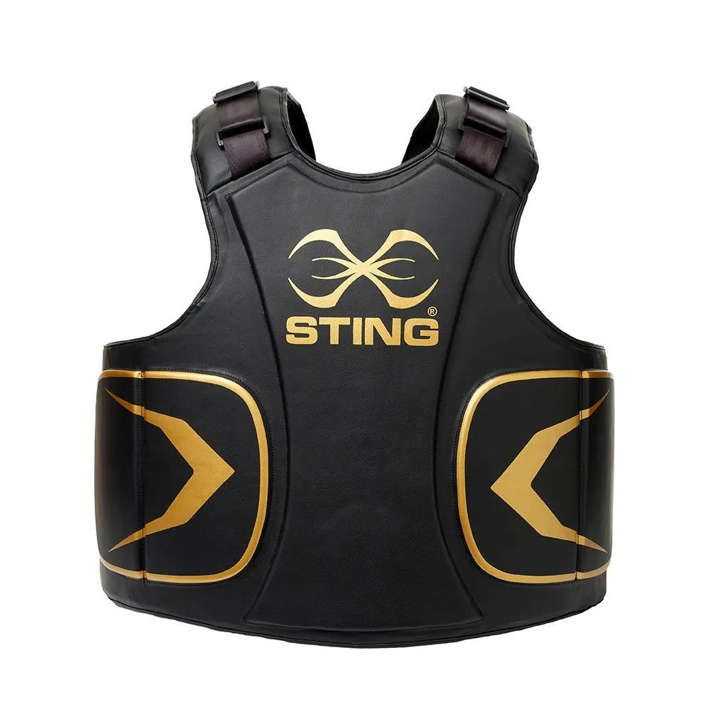STING VIPER COACHES BODY PROTECTOR-BLACK/GOLD