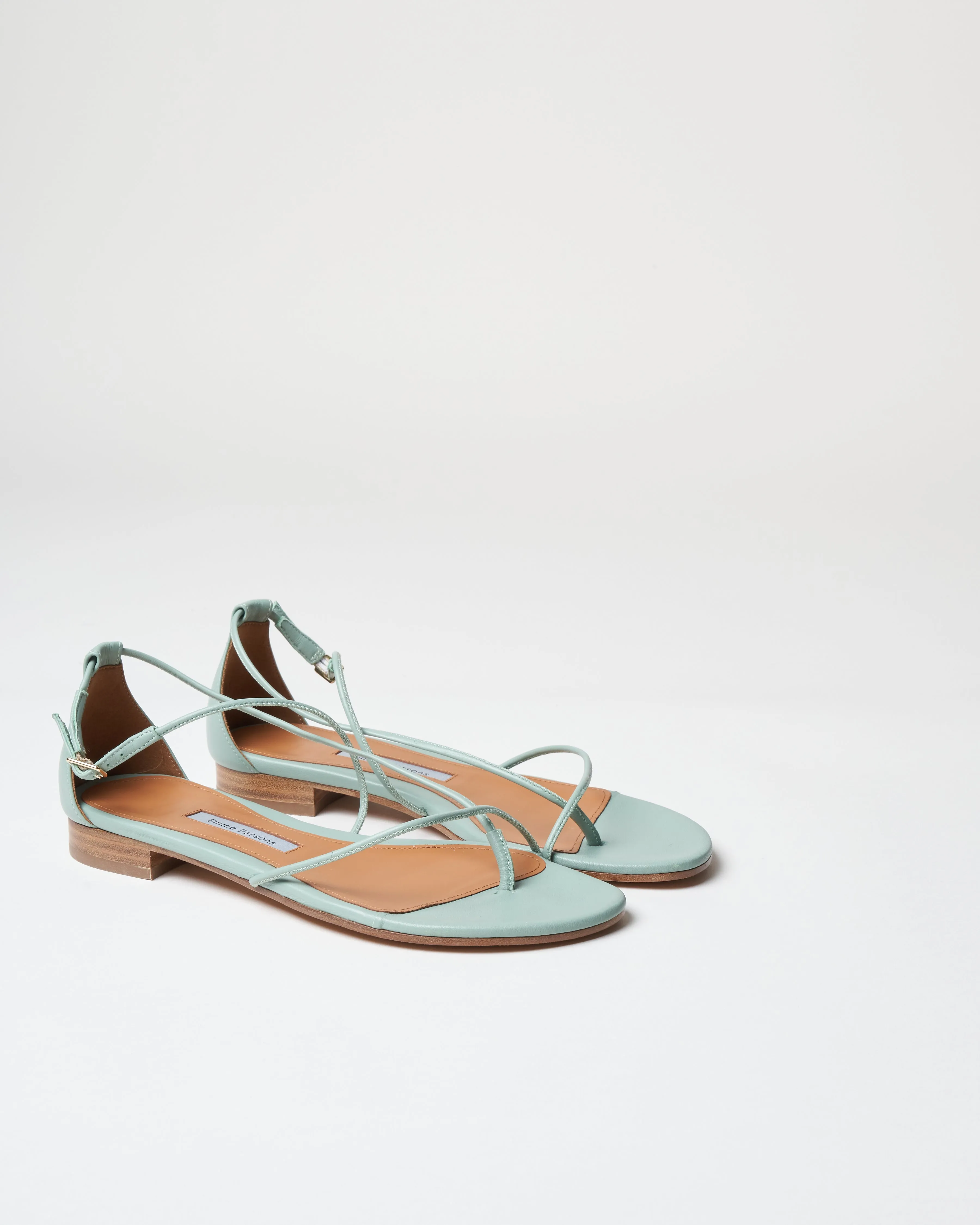 string sandal - celadon