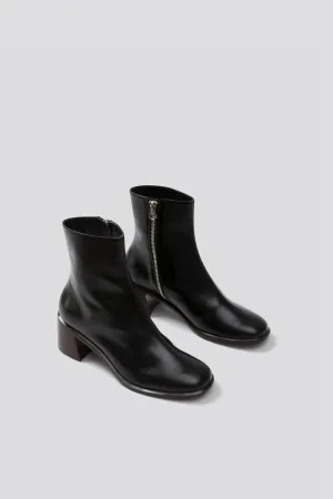 Sugar Bootie in Black Nappa leather