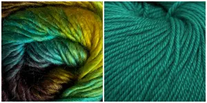 TEAL   TREASURE - Embossed Phoenix Scarf KIT