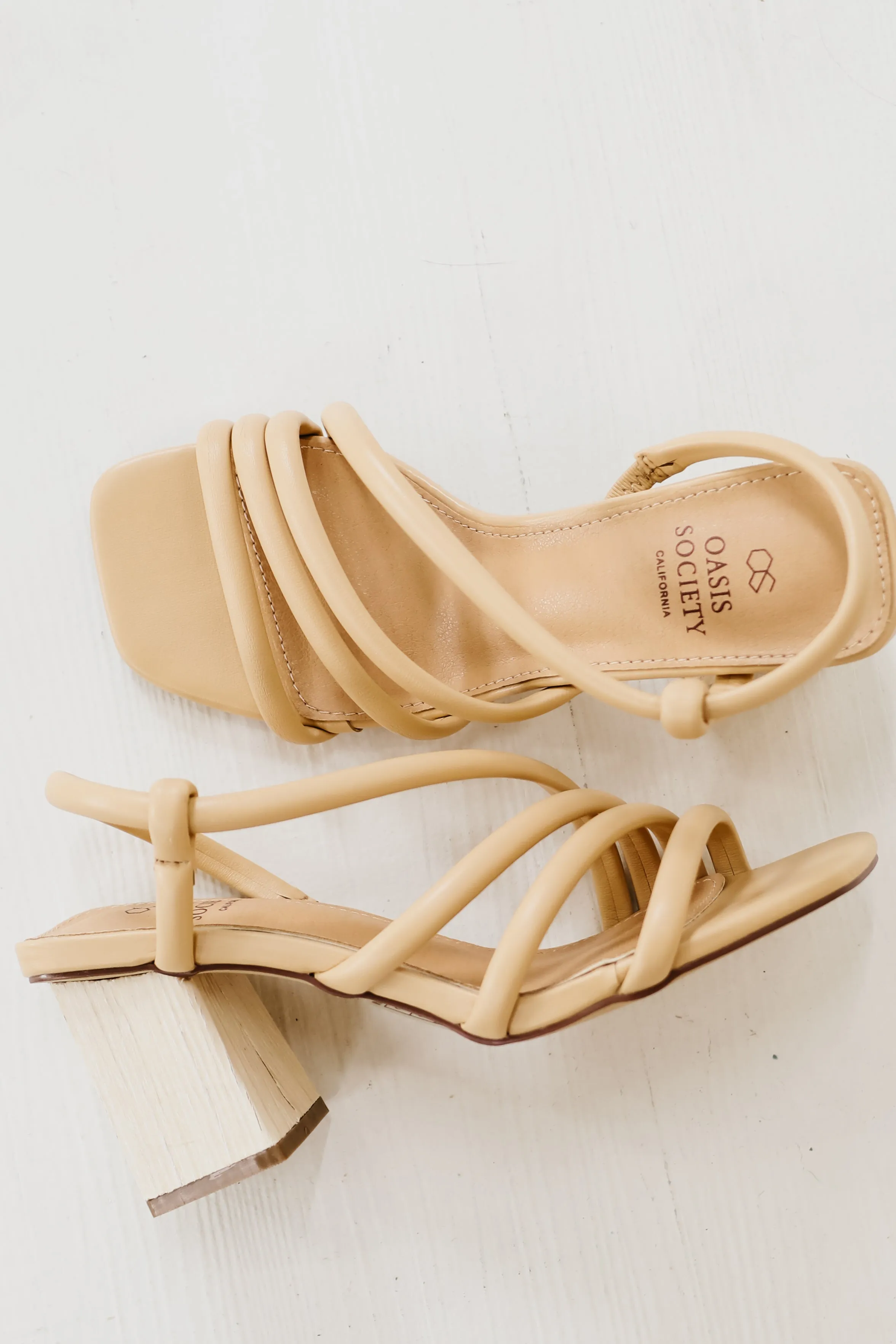 The Ashley Ankle Strap Heel - FINAL SALE
