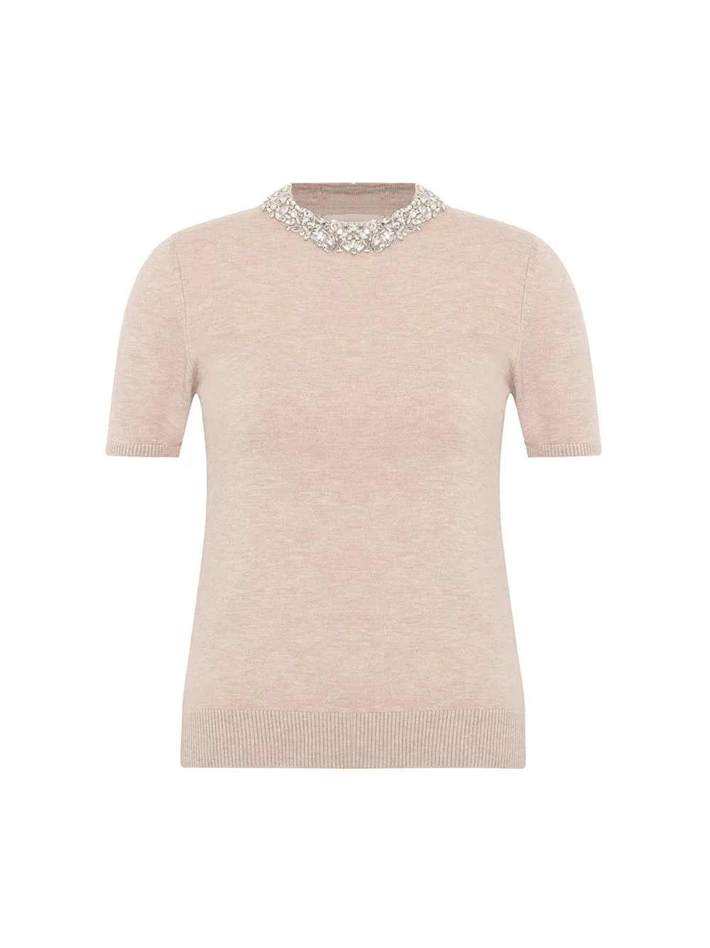 THEO Nomia Embelished Knit Tee (More Colors)