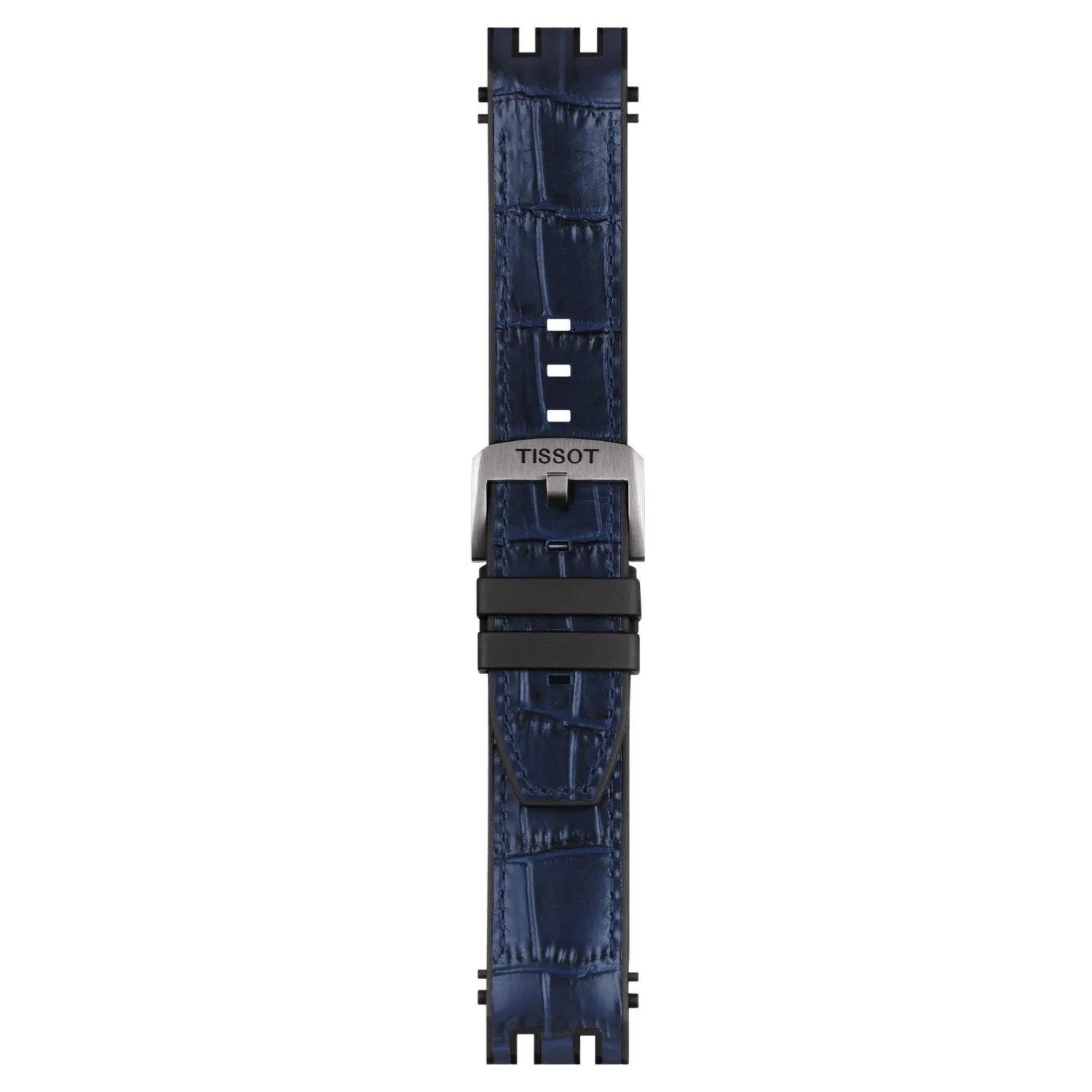 Tissot 22mm T-Race Blue Leather Strap